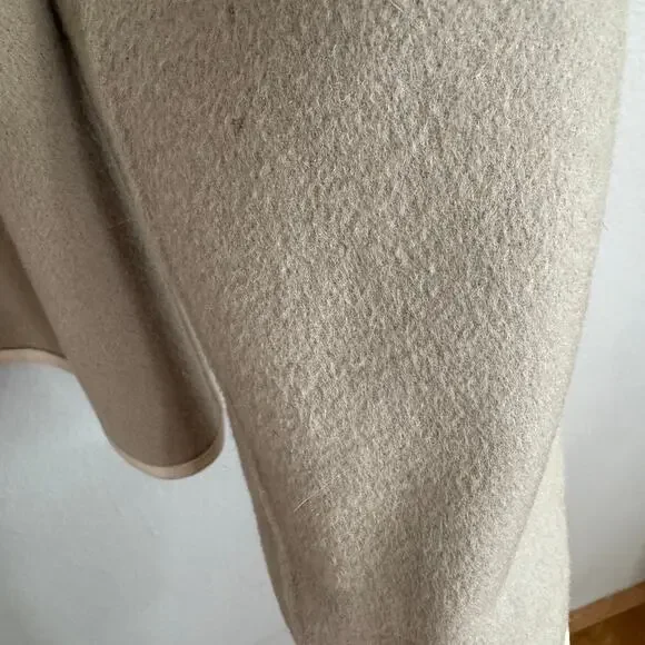 Lafayette 148 New York Wool & Cashmere Double-Faced Jacket Neutral Beige